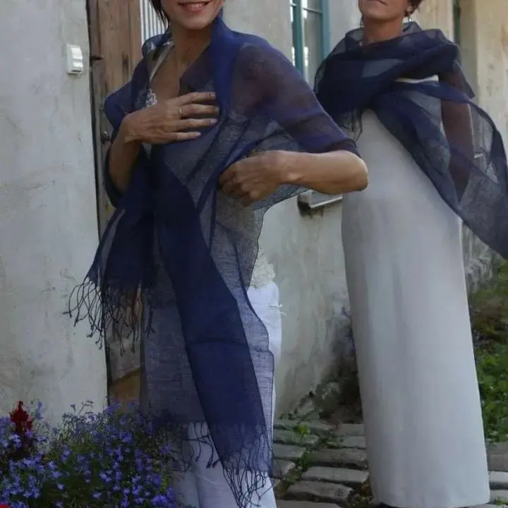 linu šalle austa